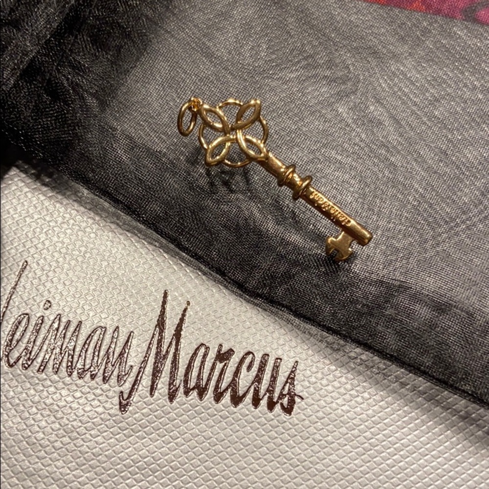 Golden Key necklace pendant